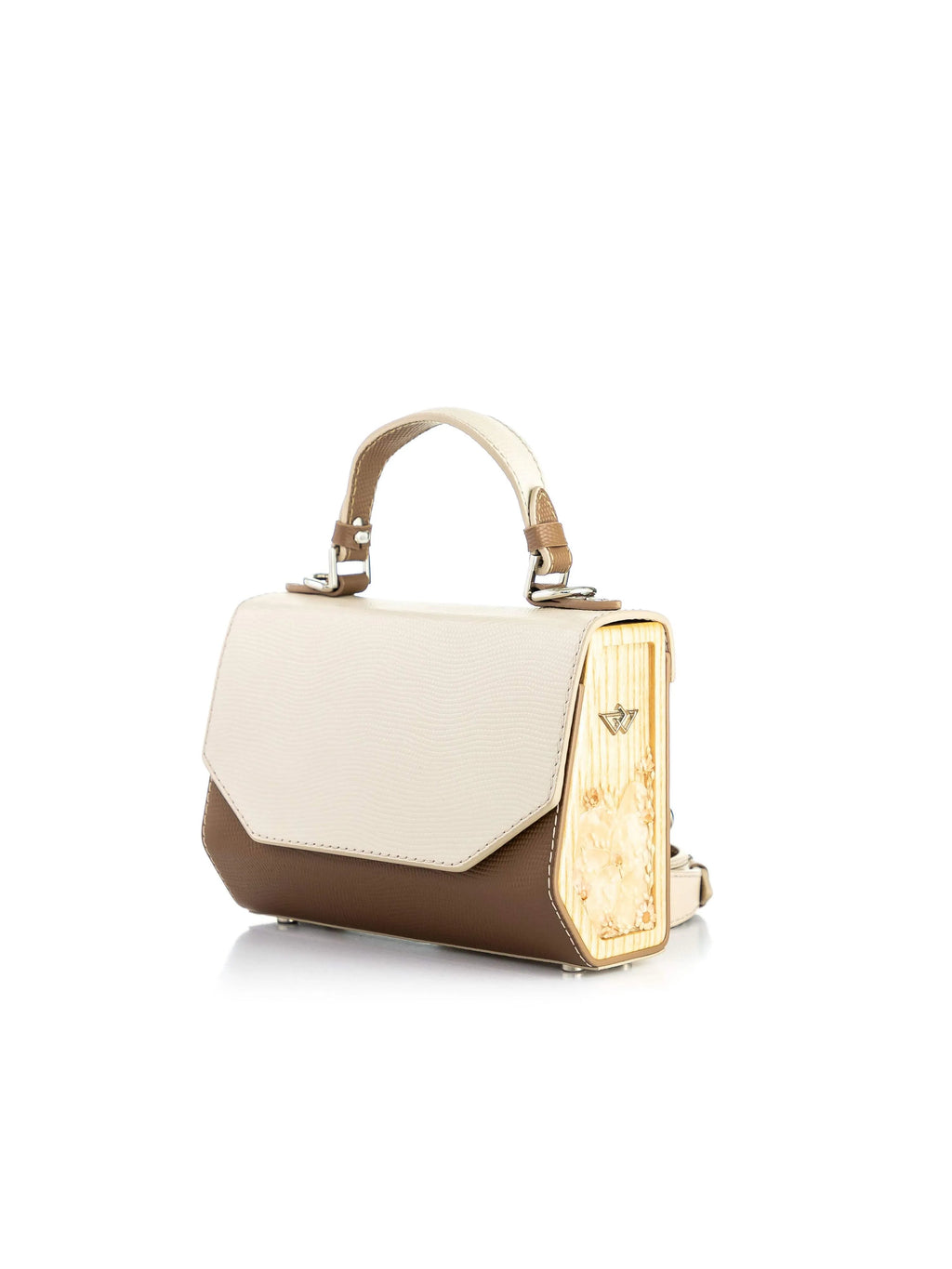 FJORD MINI BEIGE/CAPPUCCINO SAFFIANO