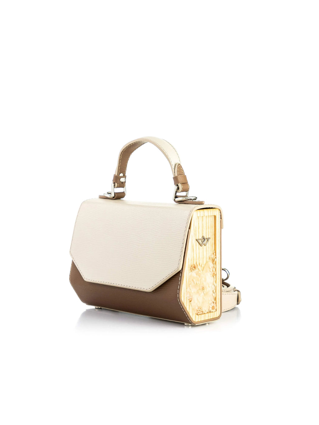 FJORD MINI BEIGE/CAPPUCCINO SAFFIANO