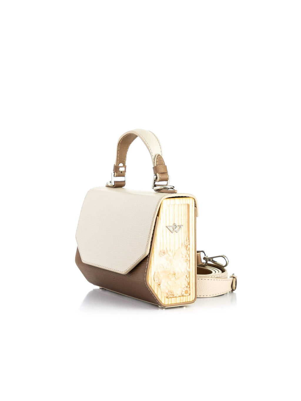 FJORD MINI BEIGE/CAPPUCCINO SAFFIANO