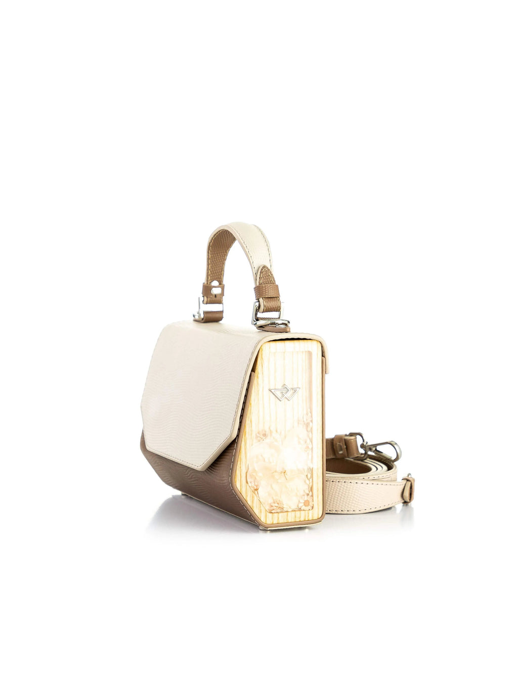 FJORD MINI BEIGE/CAPPUCCINO SAFFIANO