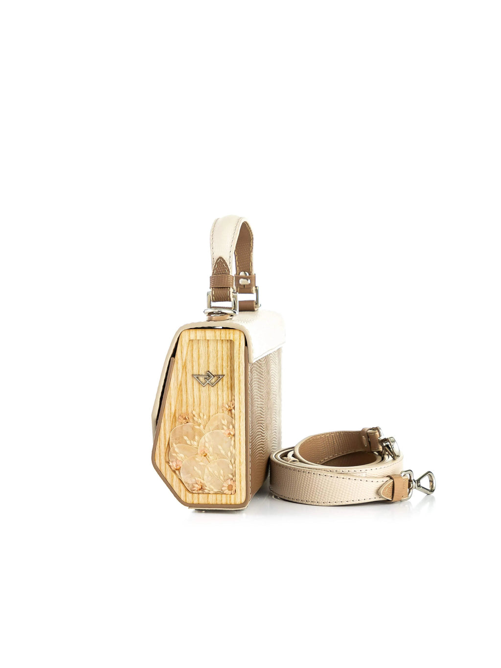 FJORD MINI BEIGE/CAPPUCCINO SAFFIANO