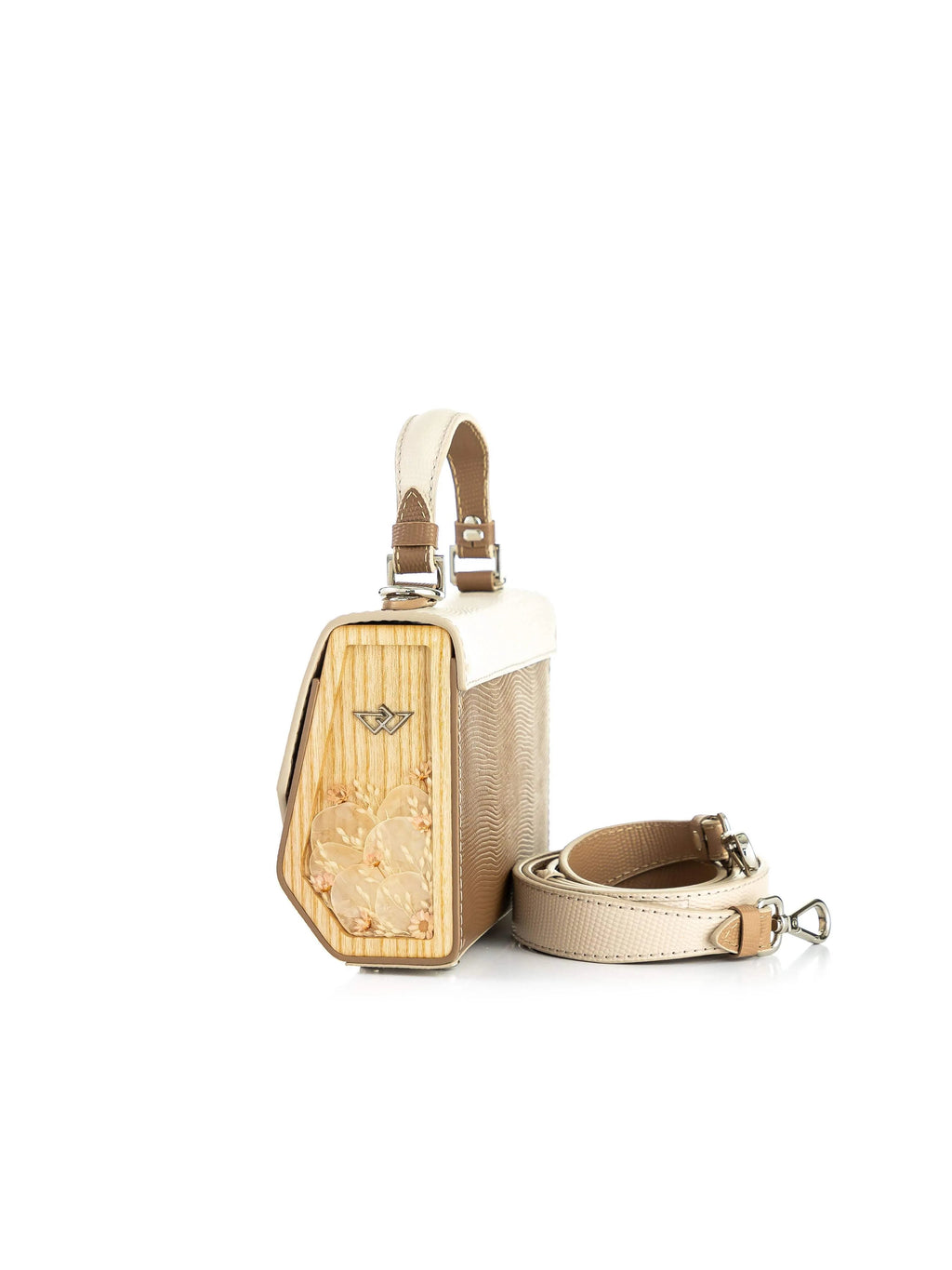 FJORD MINI BEIGE/CAPPUCCINO SAFFIANO