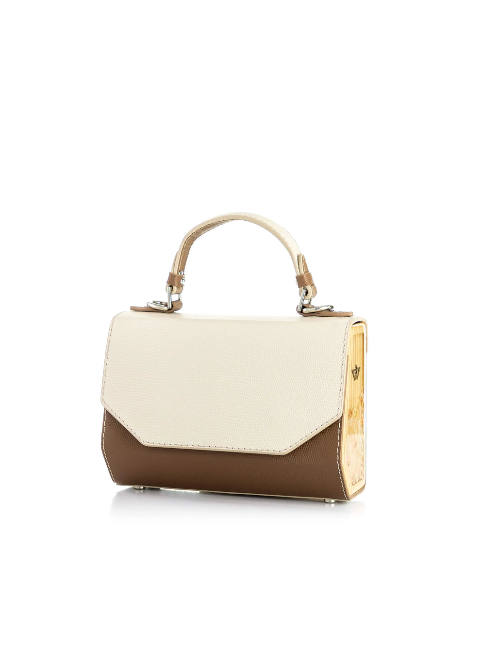 FJORD MINI BEIGE/CAPPUCCINO SAFFIANO