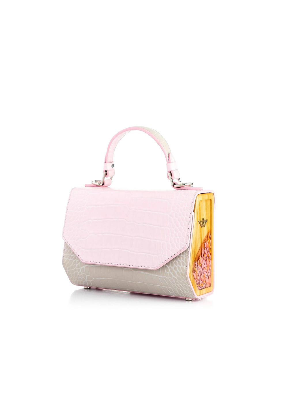 FJORD MINI COCODRILO ROSA/BEIGE