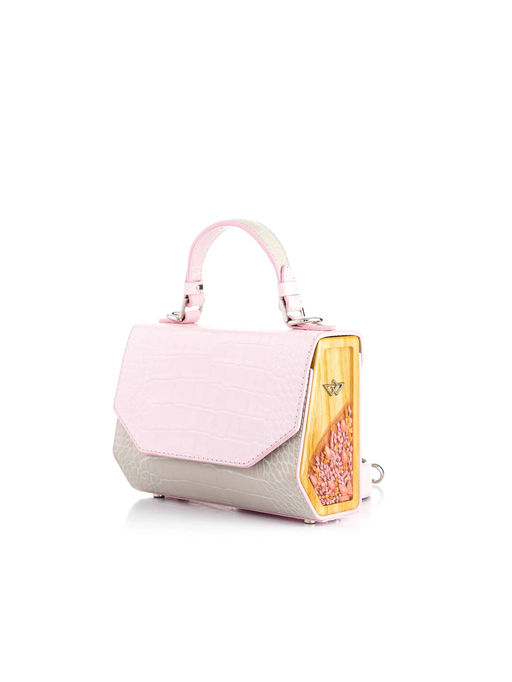 FJORD MINI COCODRILO ROSA/BEIGE