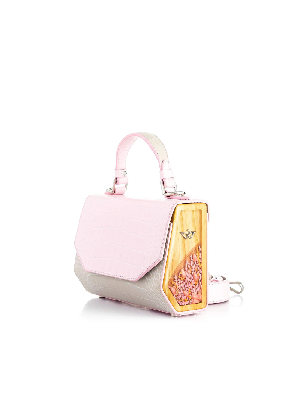 FJORD MINI COCODRILO ROSA/BEIGE