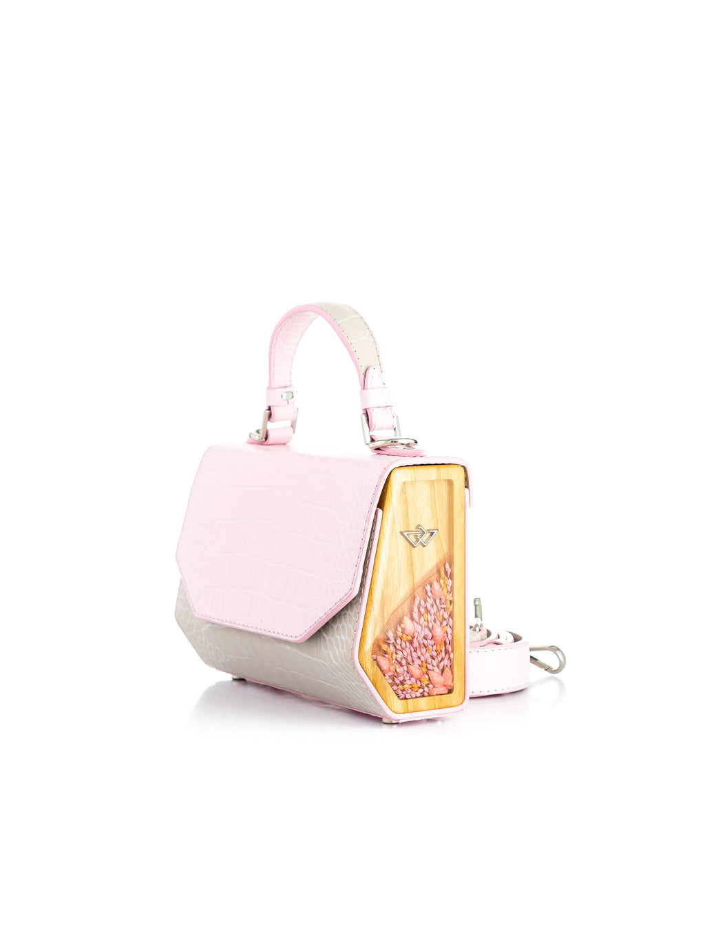 FJORD MINI COCODRILO ROSA/BEIGE