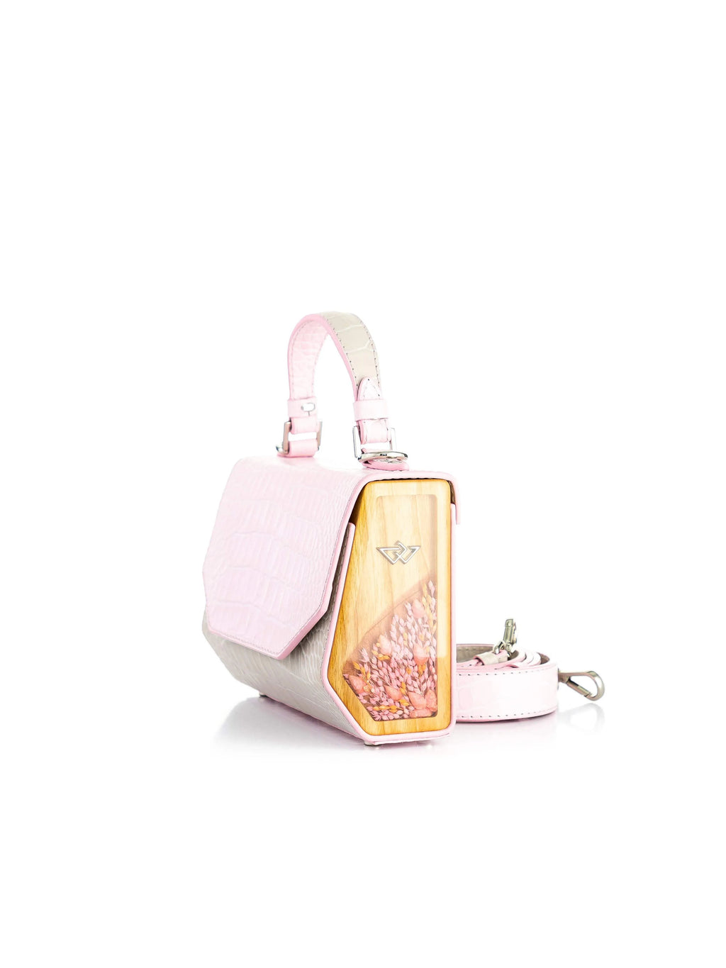 FJORD MINI COCODRILO ROSA/BEIGE