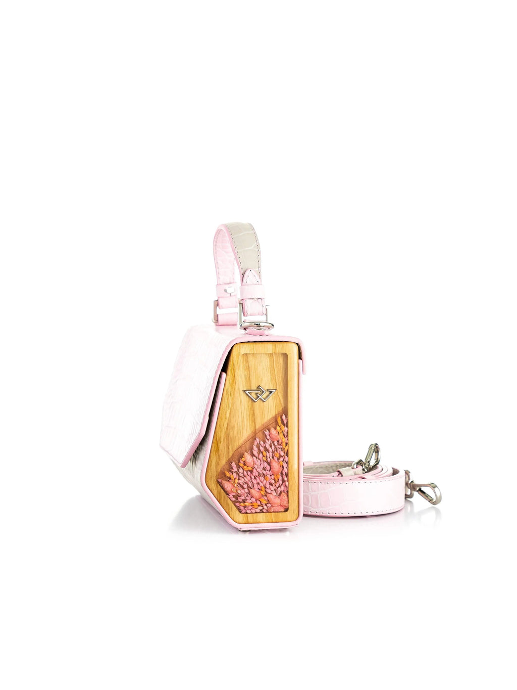 FJORD MINI COCODRILO ROSA/BEIGE