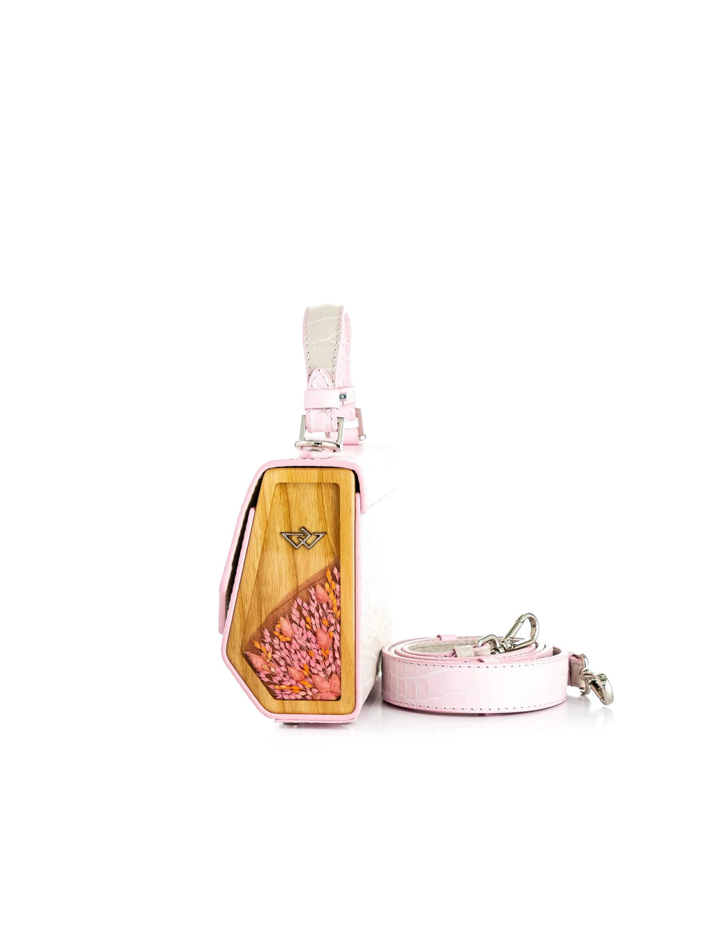 FJORD MINI COCODRILO ROSA/BEIGE