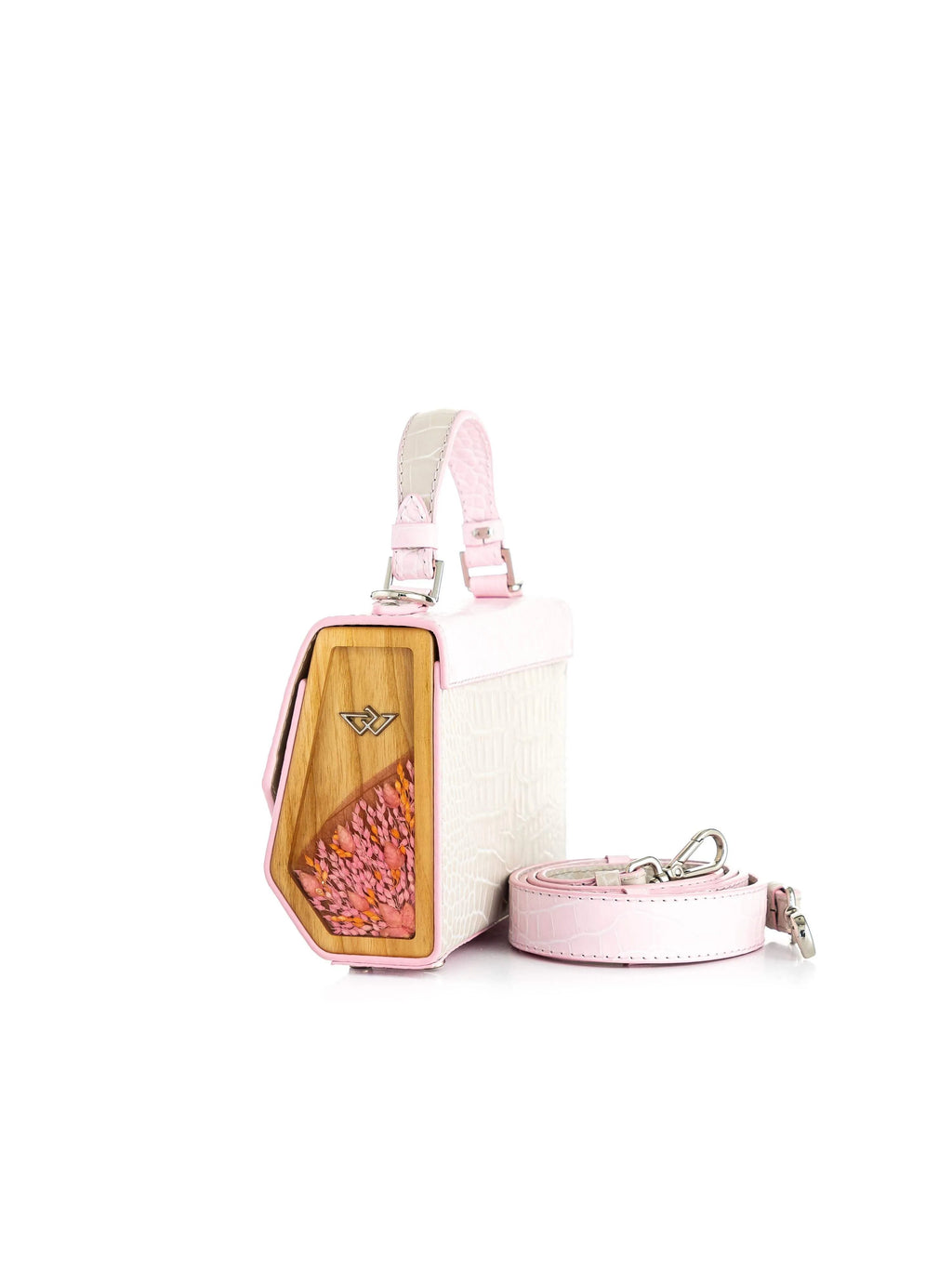 FJORD MINI COCODRILO ROSA/BEIGE