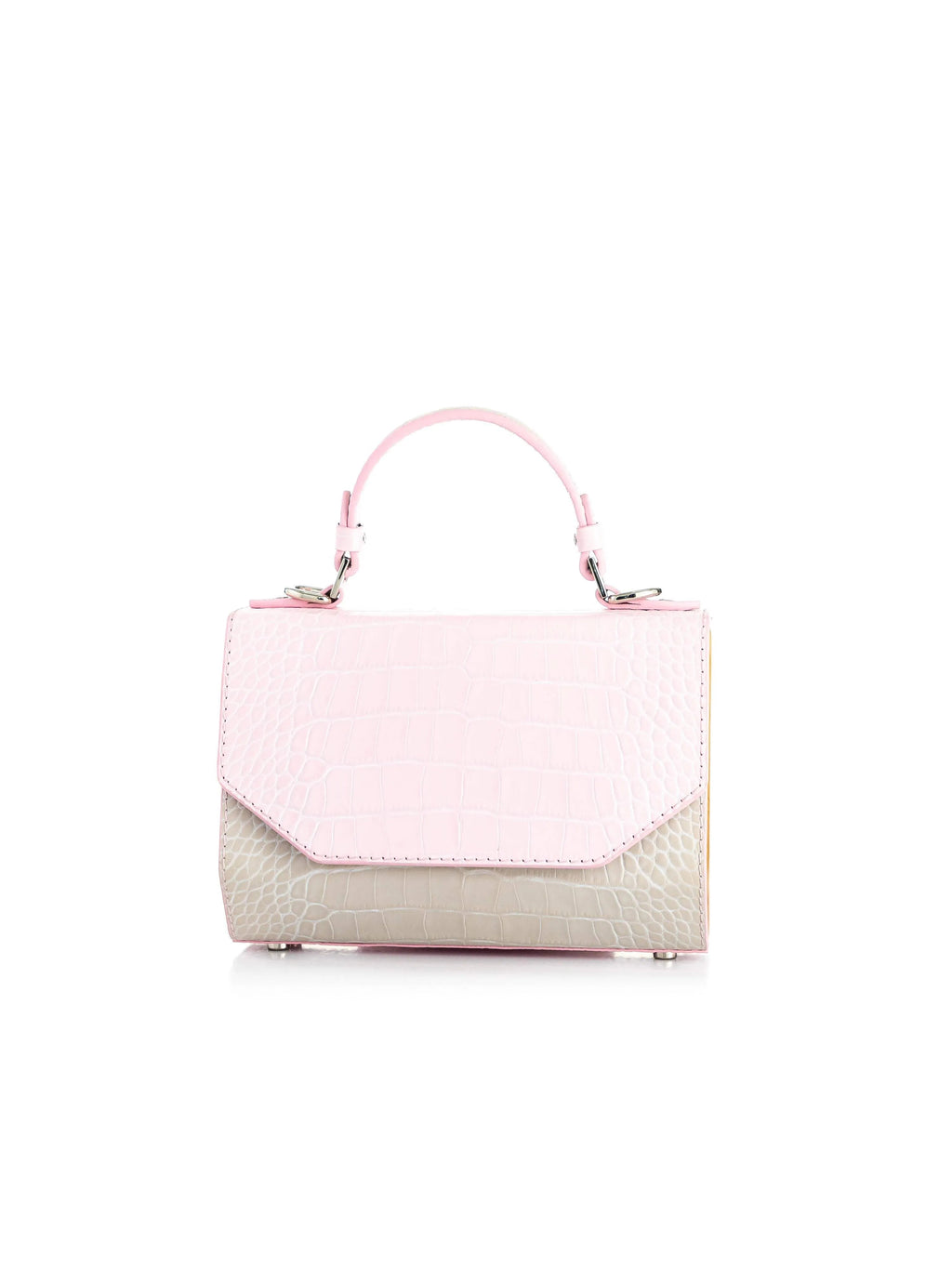 FJORD MINI COCODRILO ROSA/BEIGE