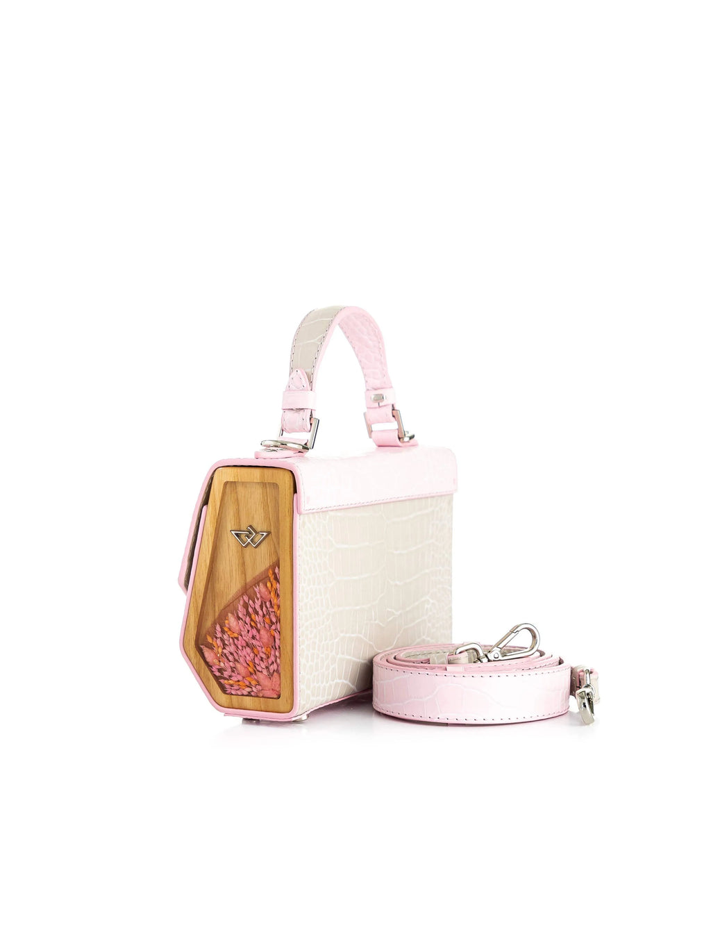 FJORD MINI COCODRILO ROSA/BEIGE