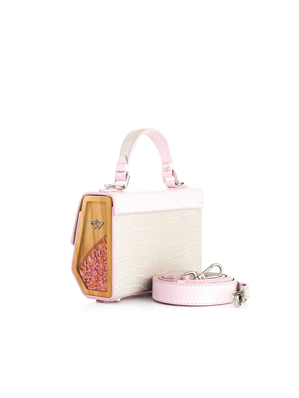 FJORD MINI COCODRILO ROSA/BEIGE