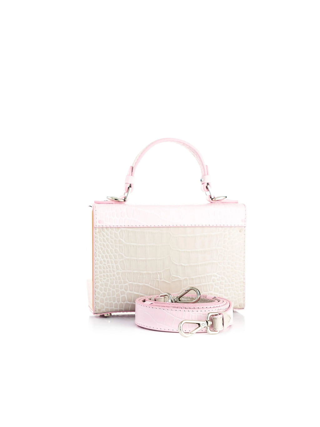 FJORD MINI COCODRILO ROSA/BEIGE