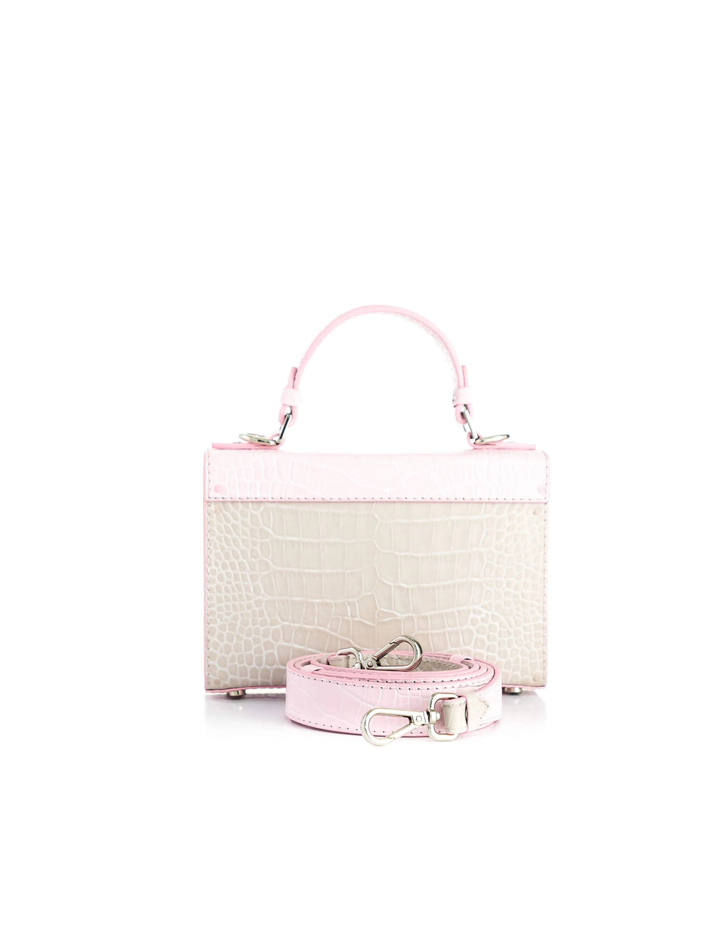 FJORD MINI COCODRILO ROSA/BEIGE