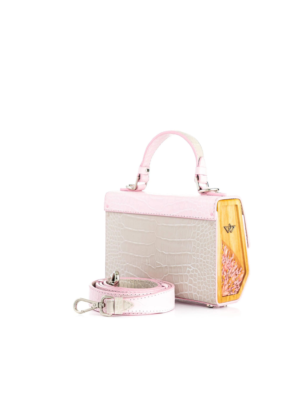 FJORD MINI COCODRILO ROSA/BEIGE