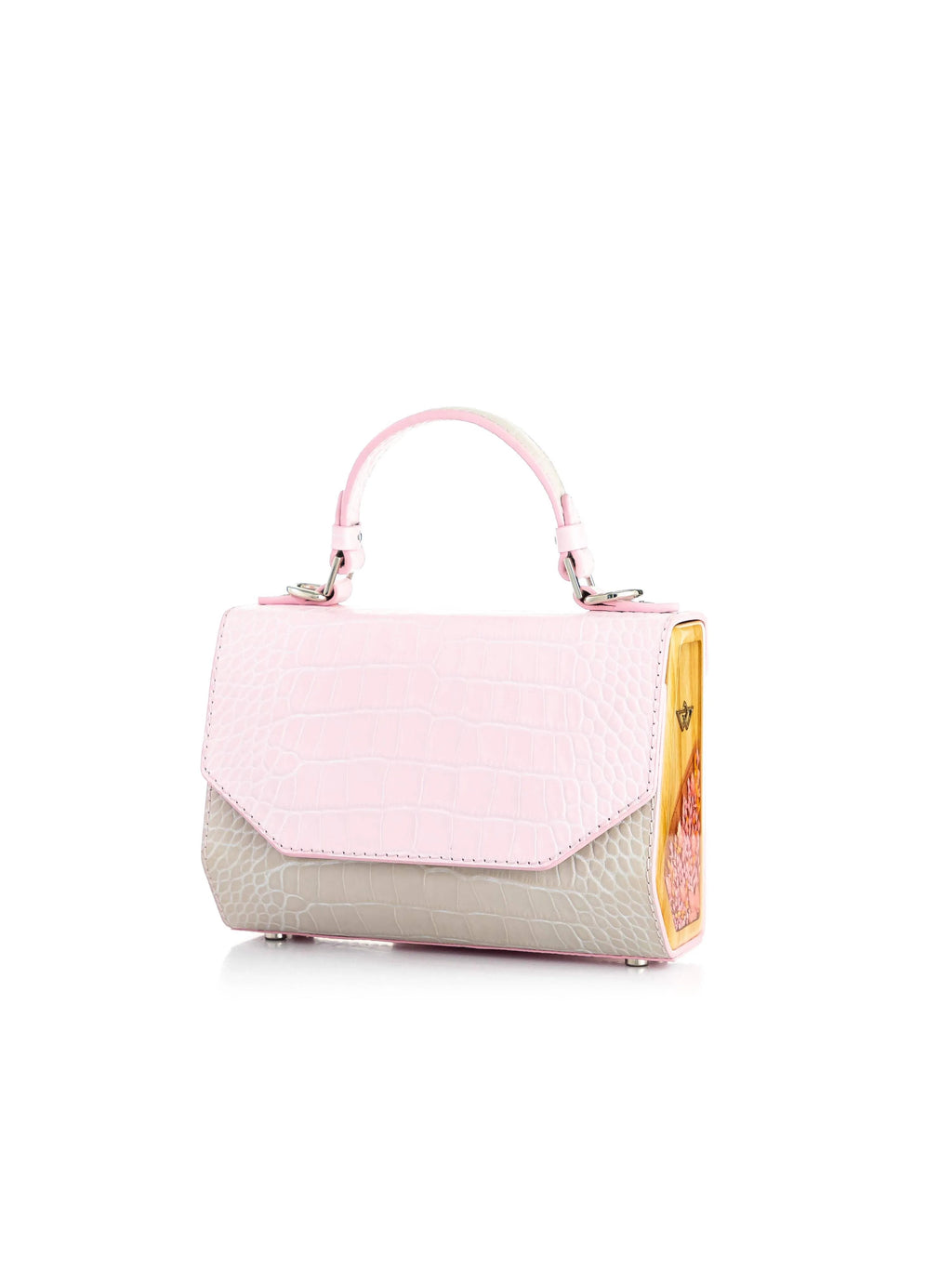 FJORD MINI COCODRILO ROSA/BEIGE