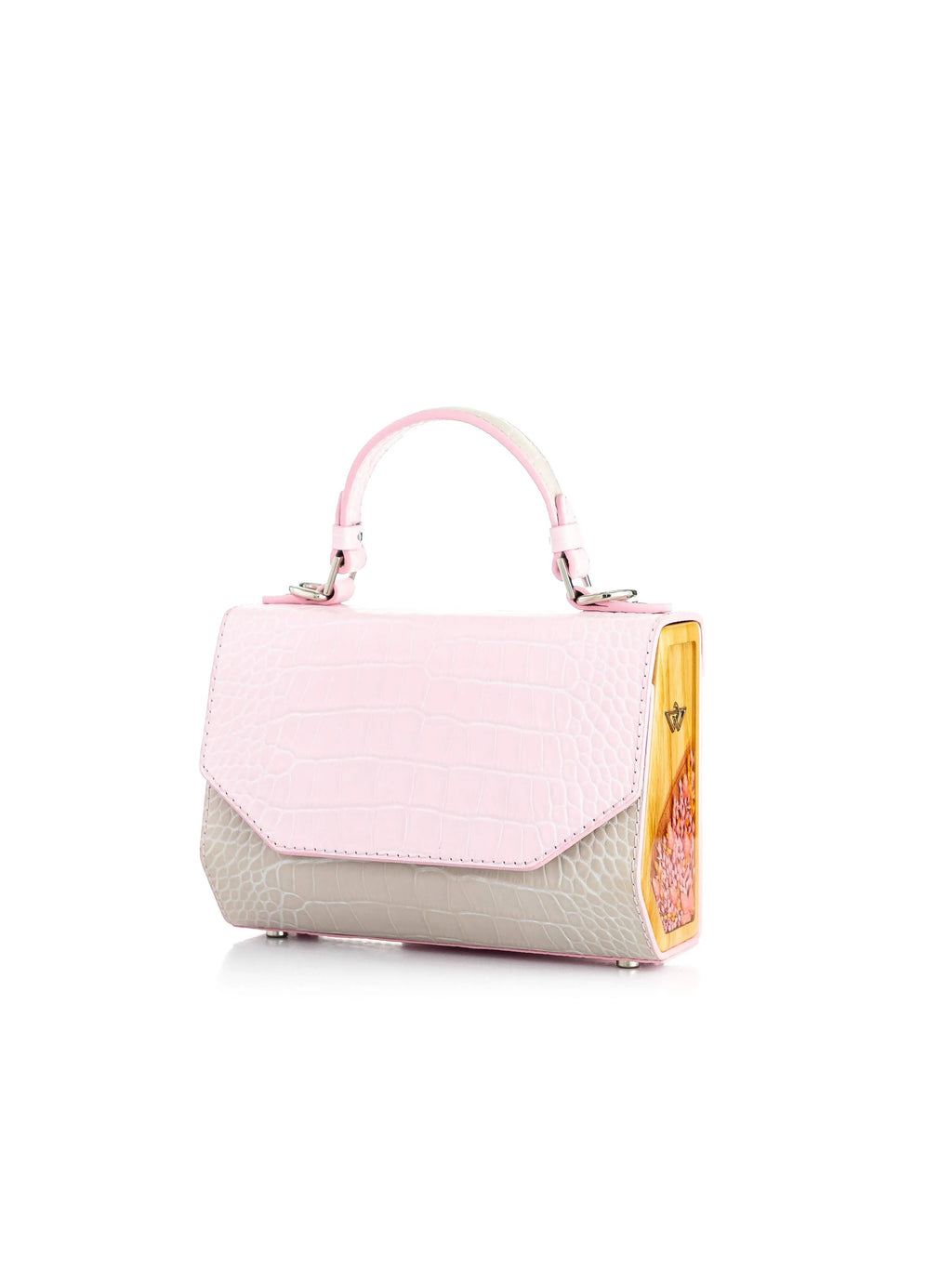 FJORD MINI COCODRILO ROSA/BEIGE