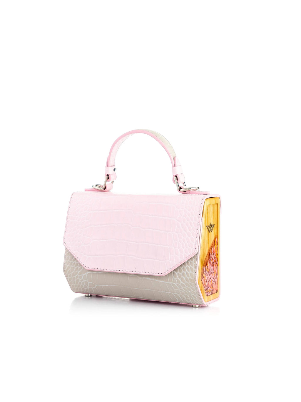 FJORD MINI COCODRILO ROSA/BEIGE