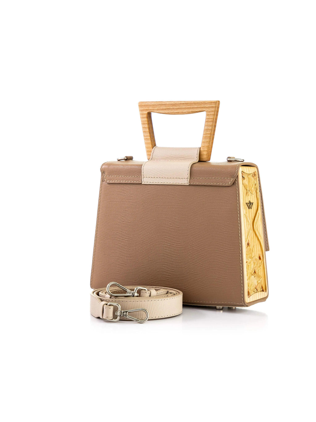 SANDBEIGE/CAPPUCCINO SAFFIANO