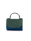 FJORD MINI TRENZADO VERDE/AZUL