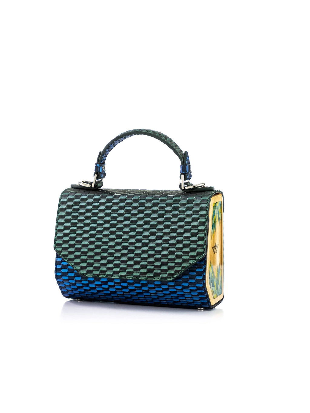 FJORD MINI TRENZADO VERDE/AZUL
