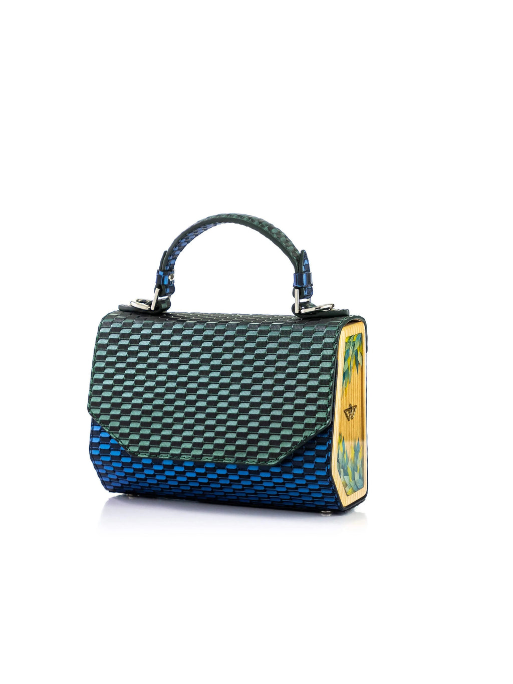 FJORD MINI TRENZADO VERDE/AZUL