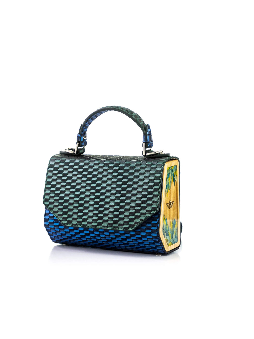 FJORD MINI TRENZADO VERDE/AZUL