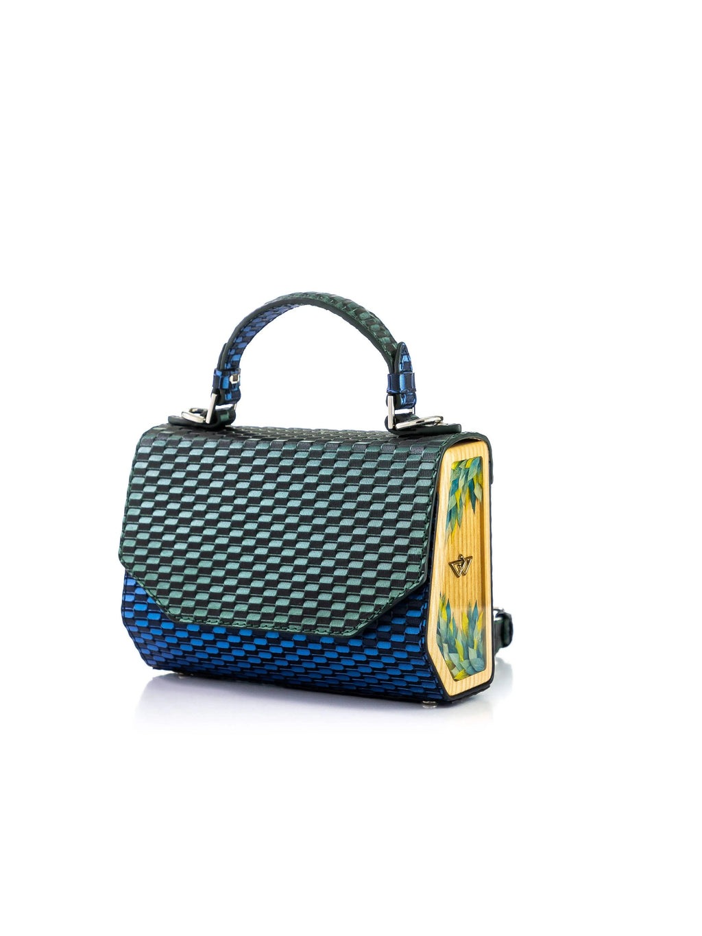 FJORD MINI TRENZADO VERDE/AZUL
