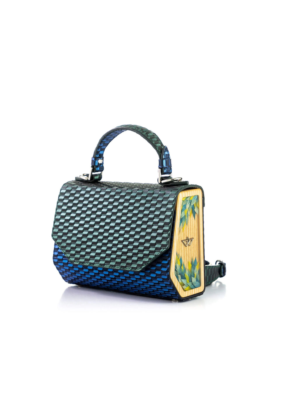 FJORD MINI TRENZADO VERDE/AZUL