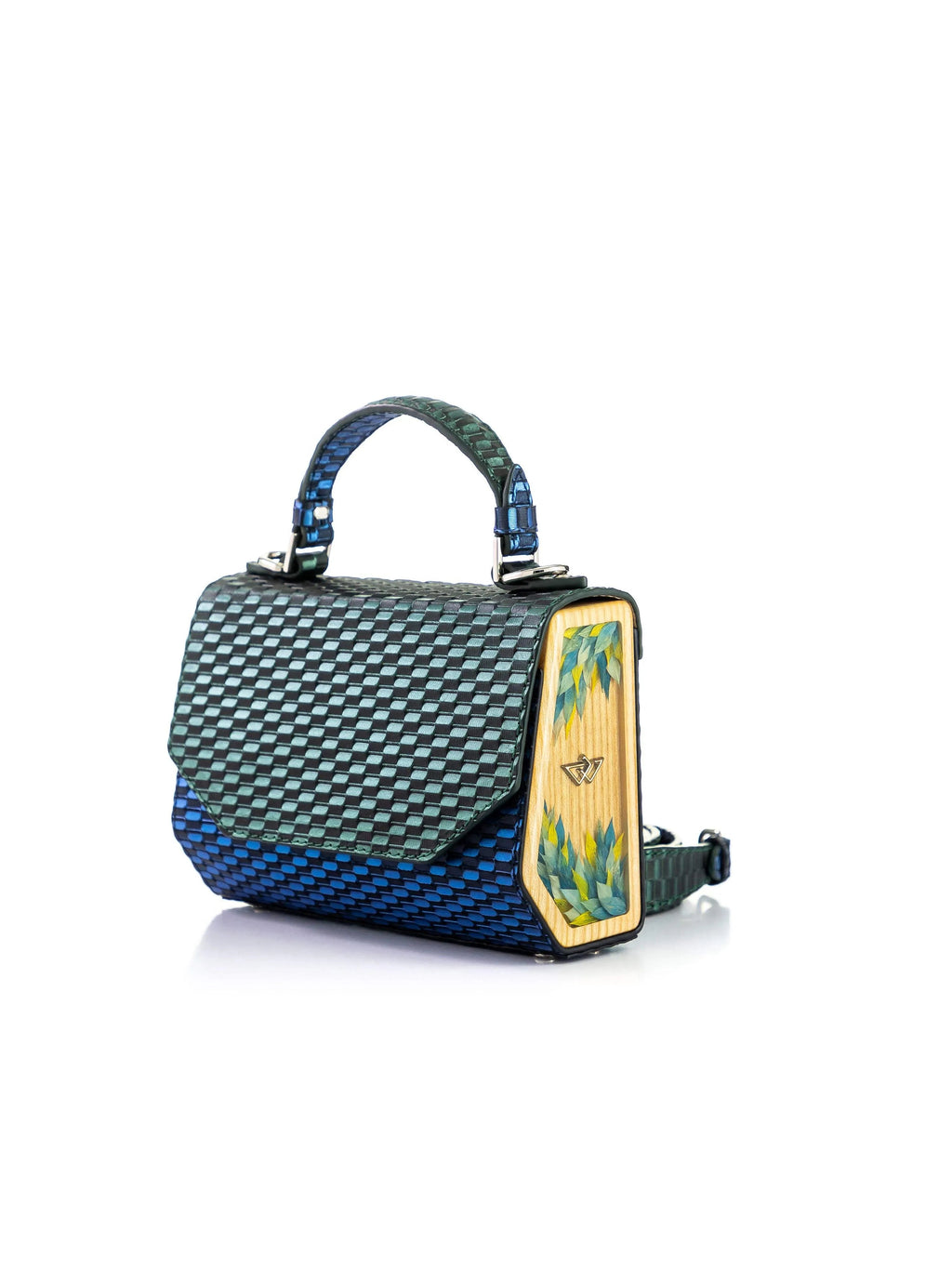 FJORD MINI TRENZADO VERDE/AZUL