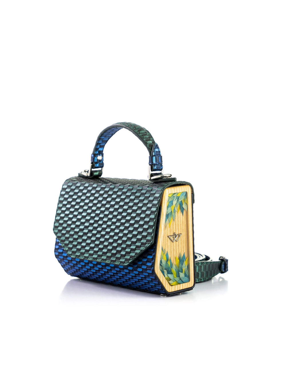 FJORD MINI TRENZADO VERDE/AZUL