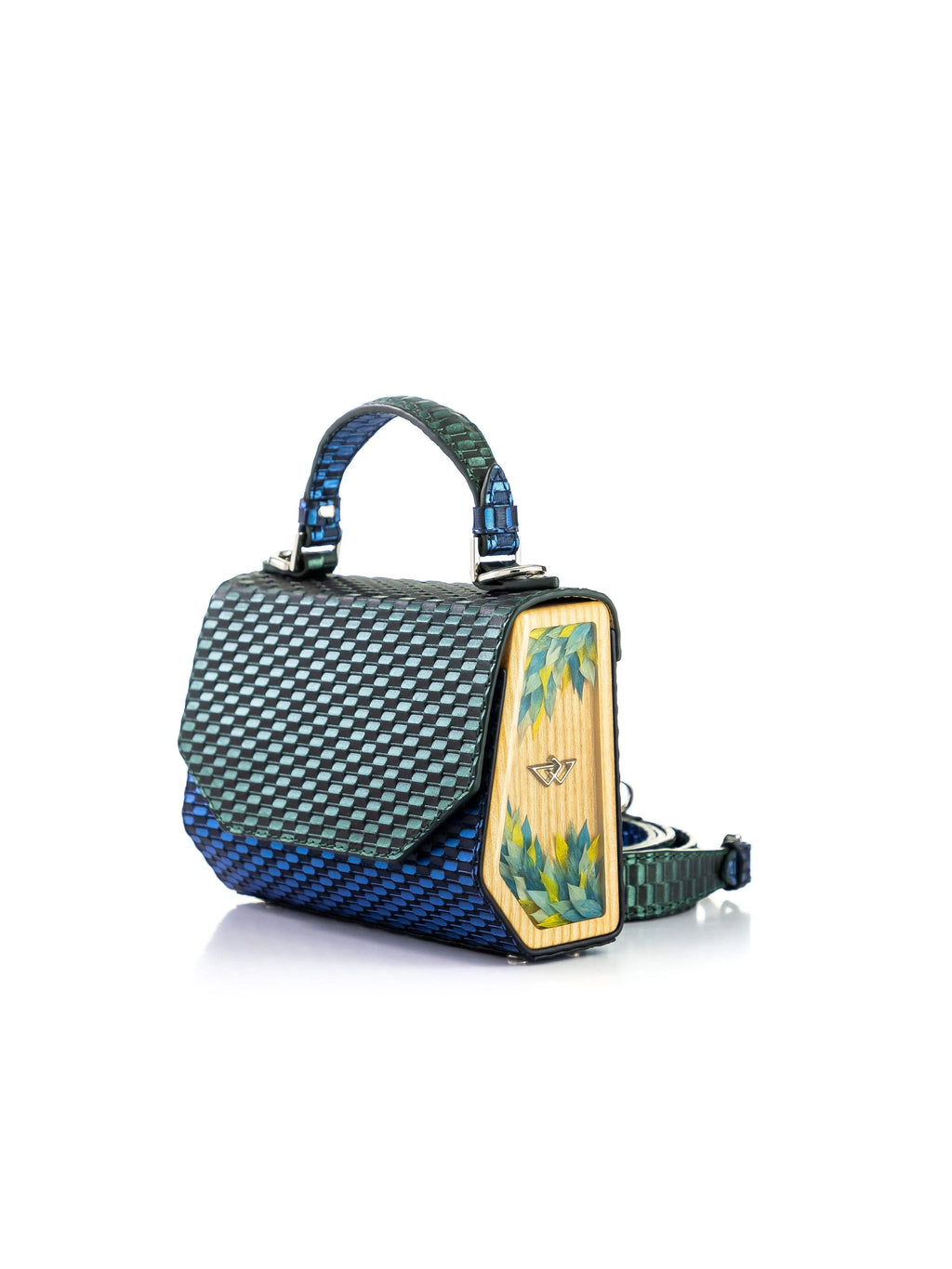 FJORD MINI TRENZADO VERDE/AZUL