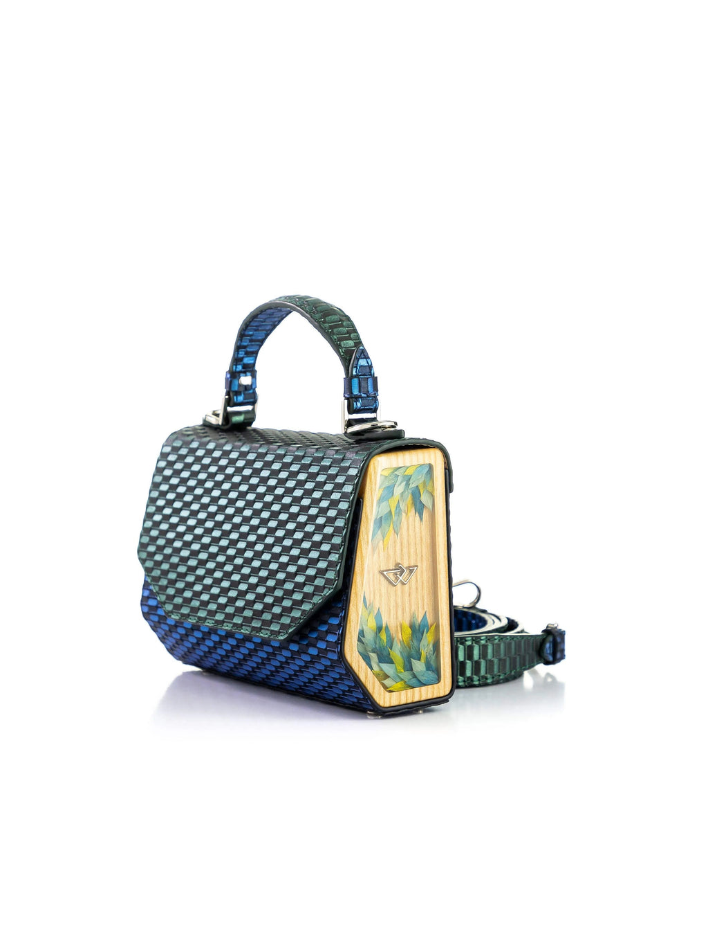 FJORD MINI TRENZADO VERDE/AZUL