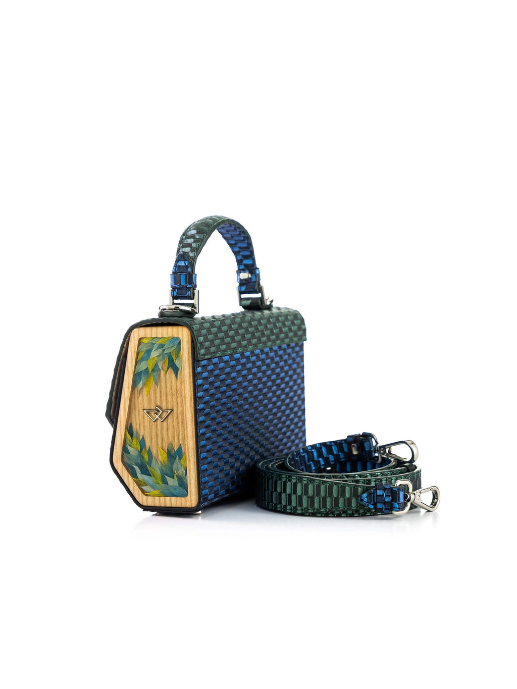 FJORD MINI TRENZADO VERDE/AZUL