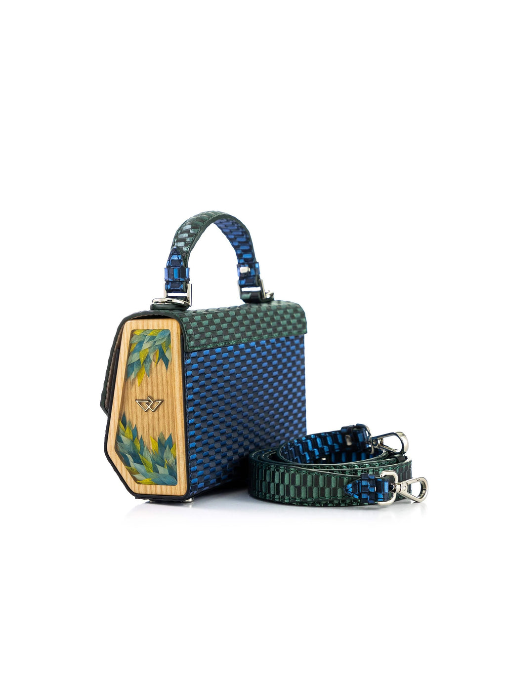 FJORD MINI TRENZADO VERDE/AZUL