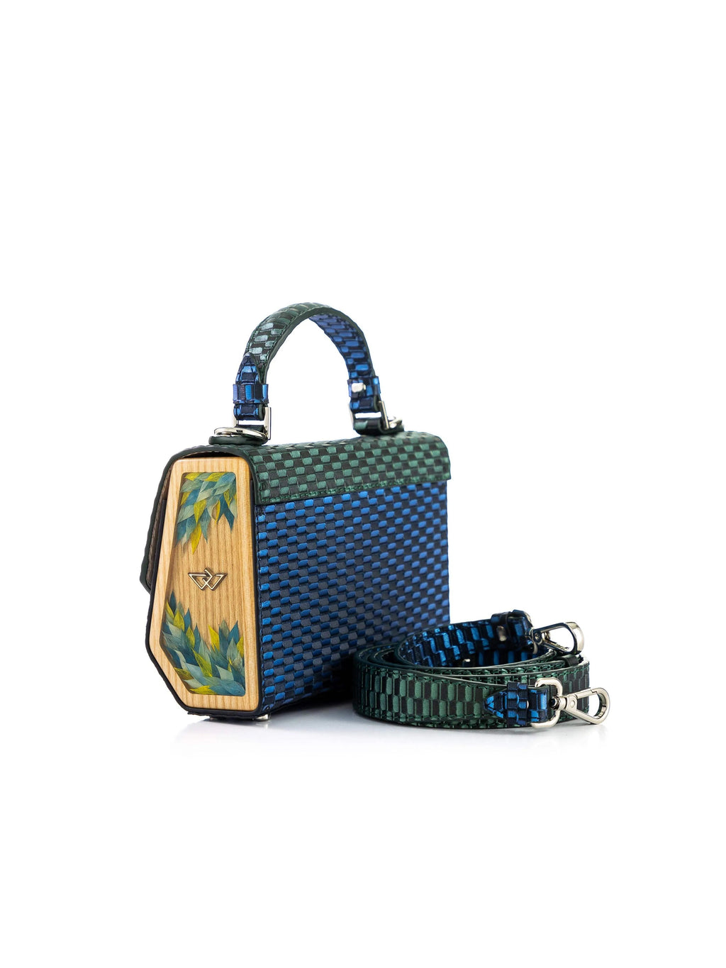 FJORD MINI TRENZADO VERDE/AZUL