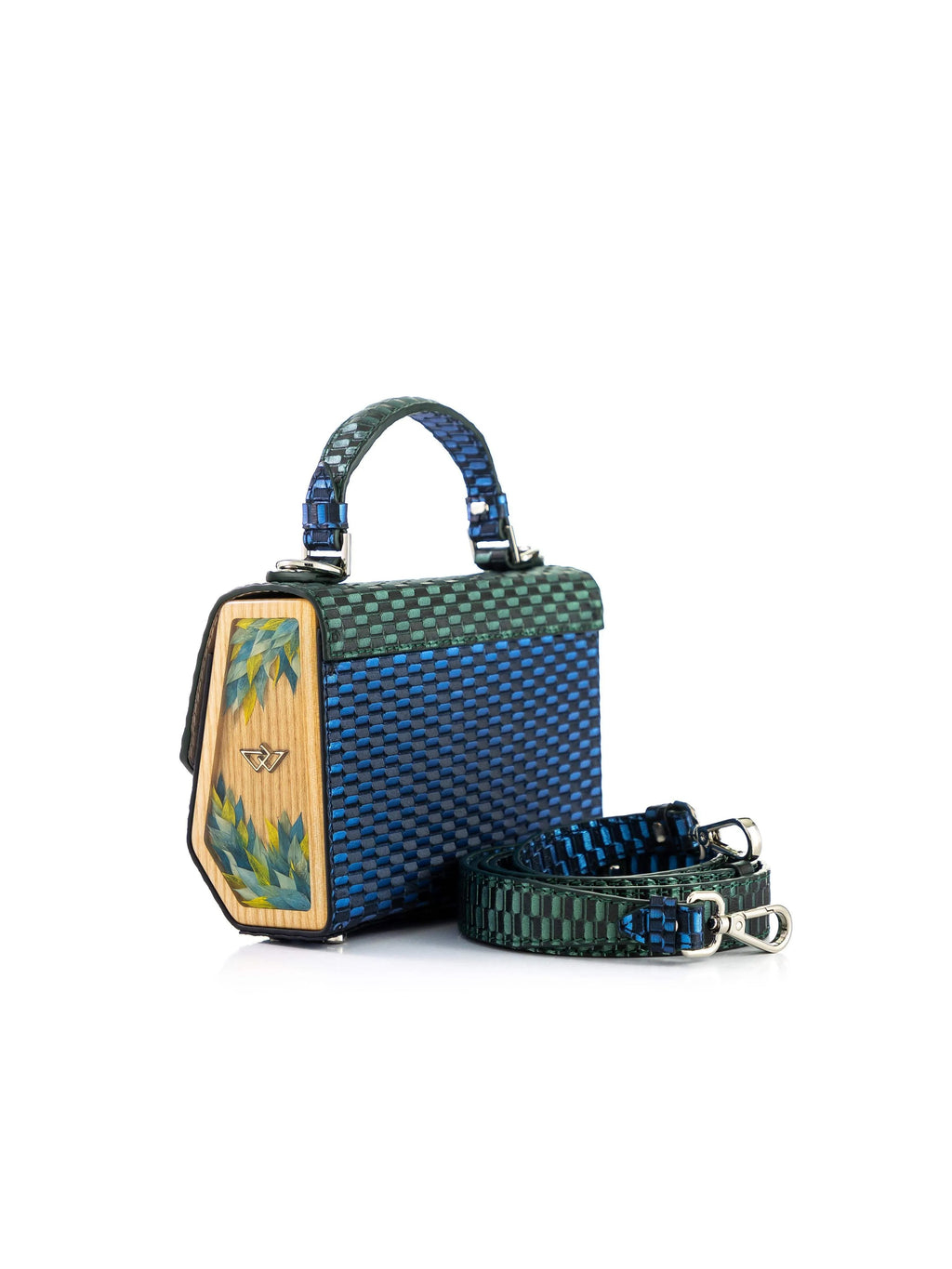 FJORD MINI TRENZADO VERDE/AZUL