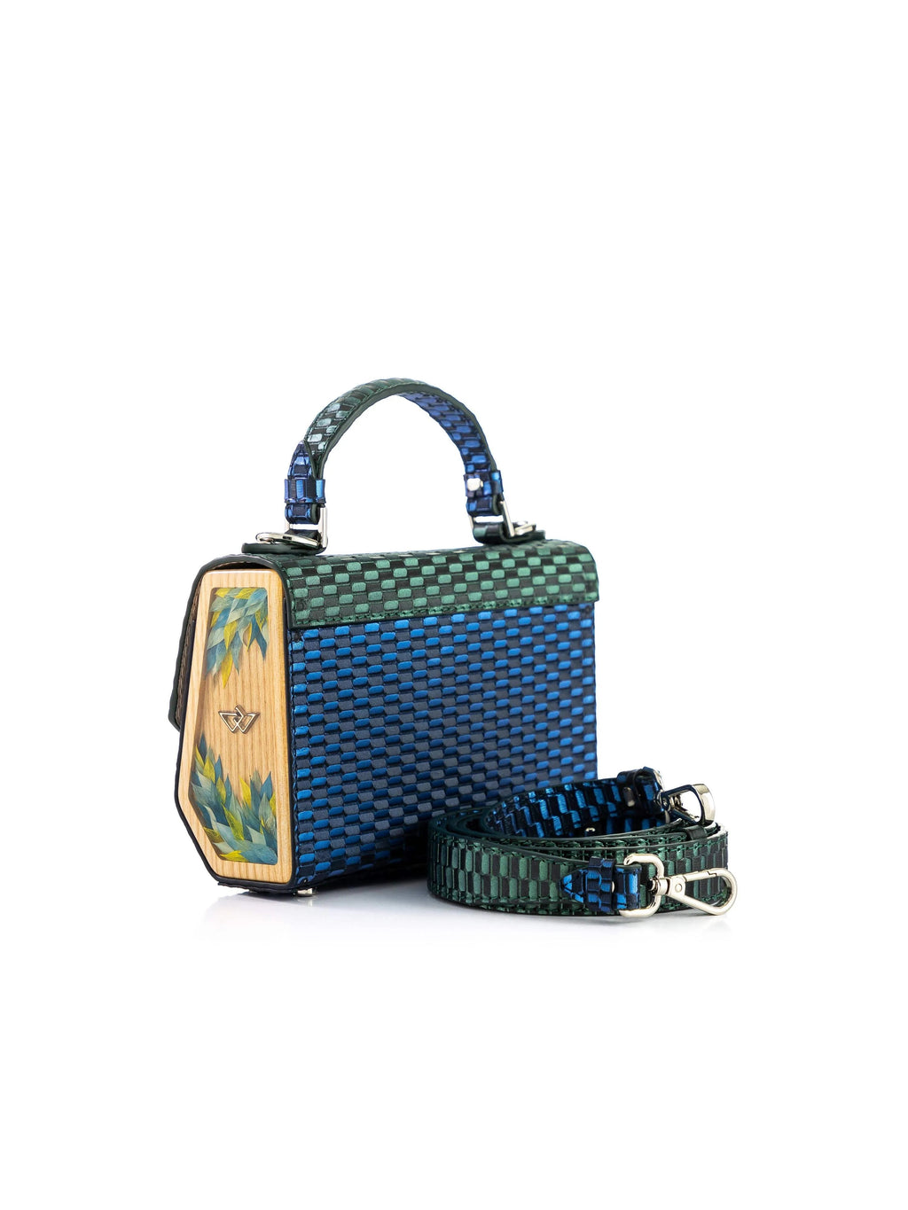 FJORD MINI TRENZADO VERDE/AZUL