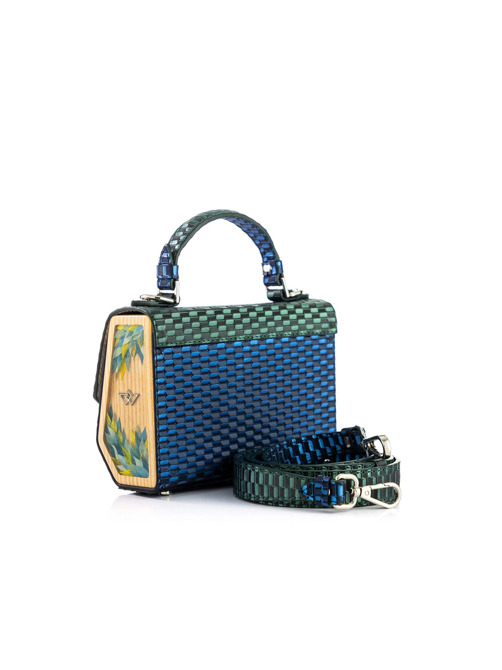 FJORD MINI TRENZADO VERDE/AZUL