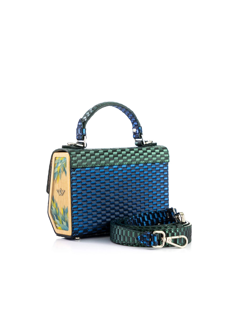 FJORD MINI TRENZADO VERDE/AZUL