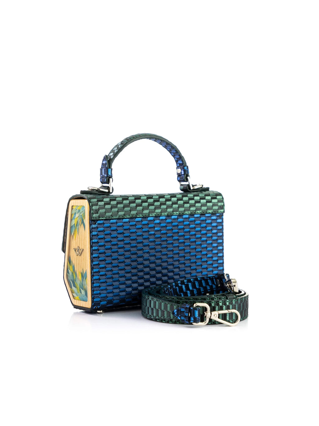 FJORD MINI TRENZADO VERDE/AZUL