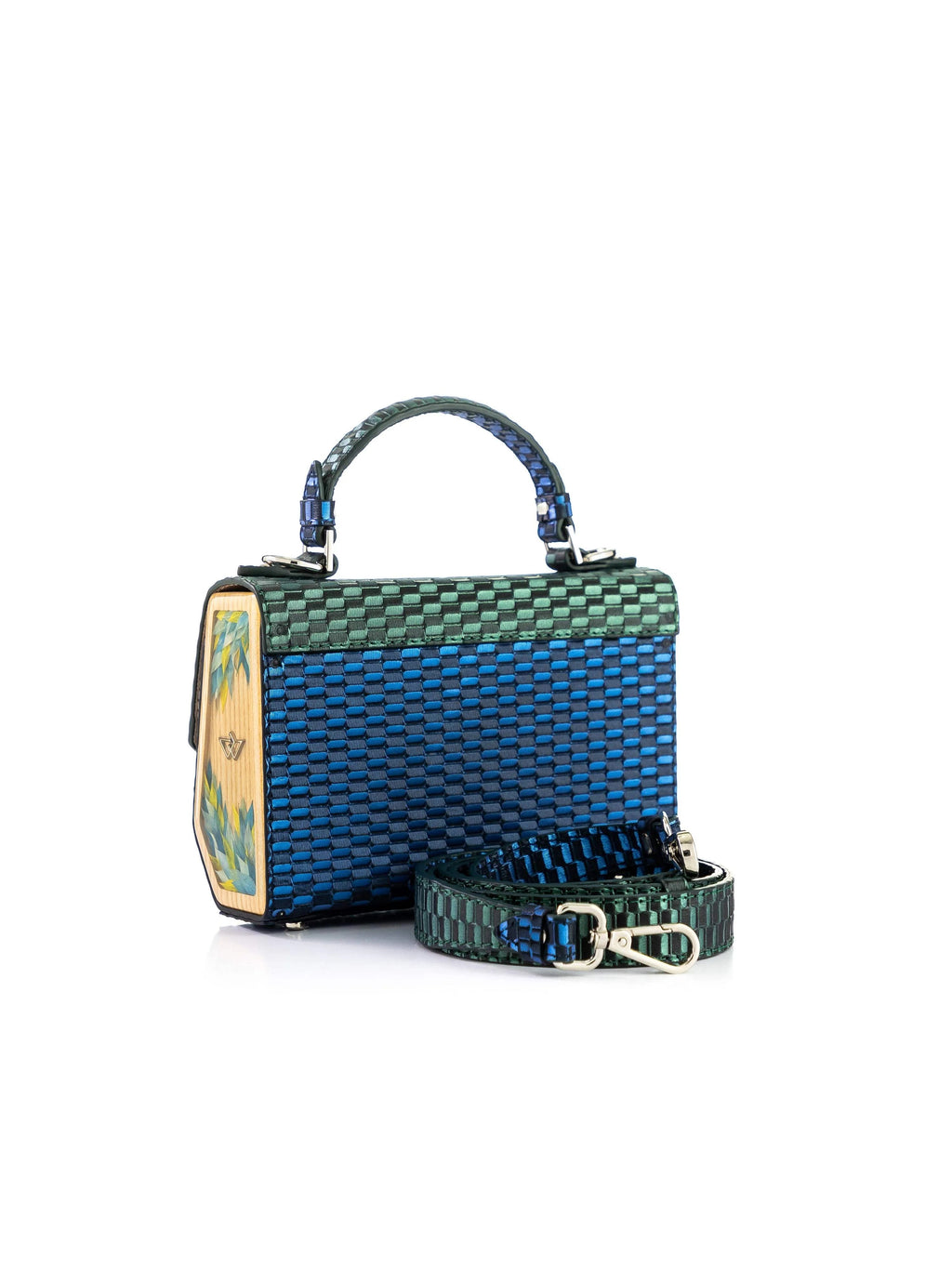 FJORD MINI TRENZADO VERDE/AZUL