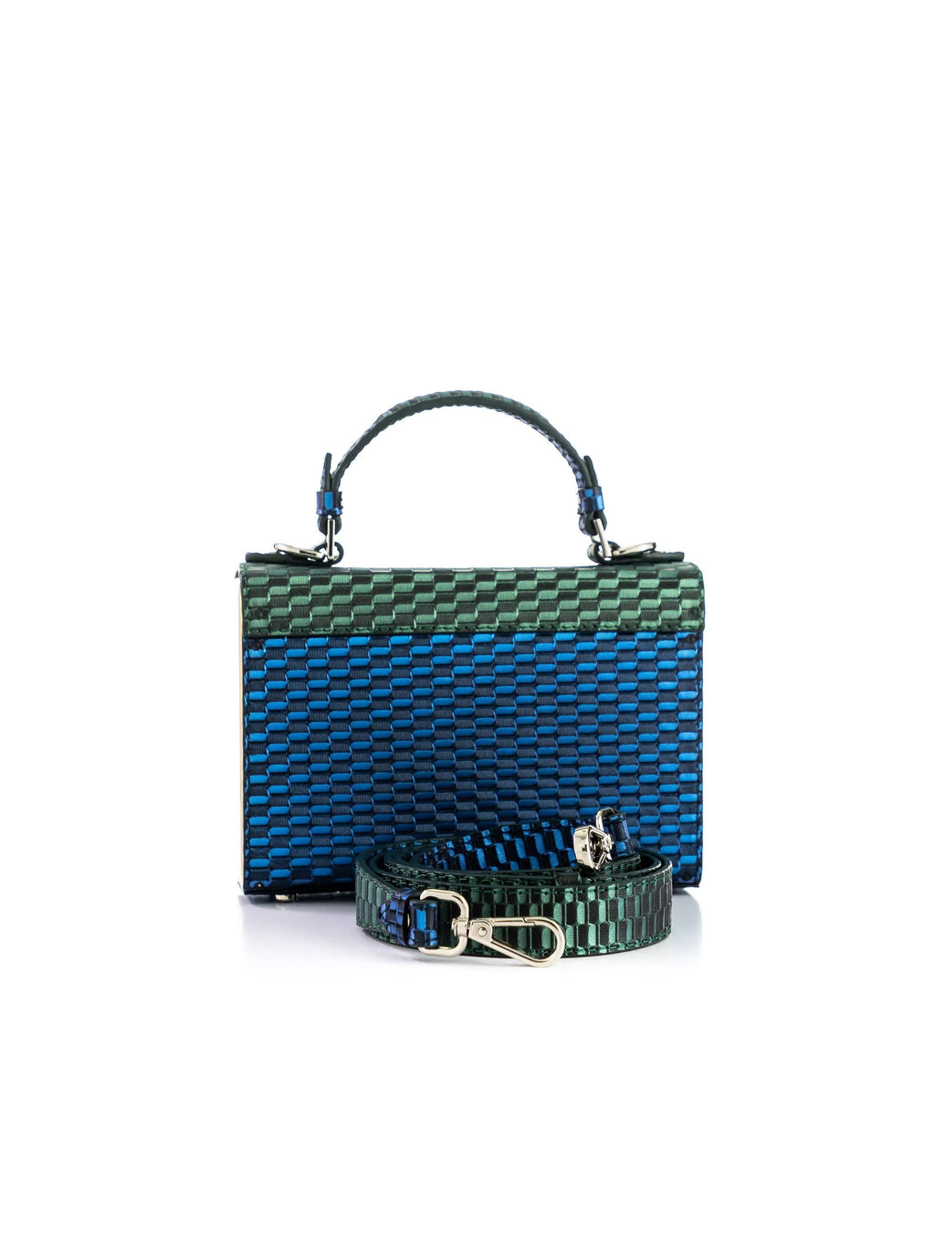 FJORD MINI TRENZADO VERDE/AZUL
