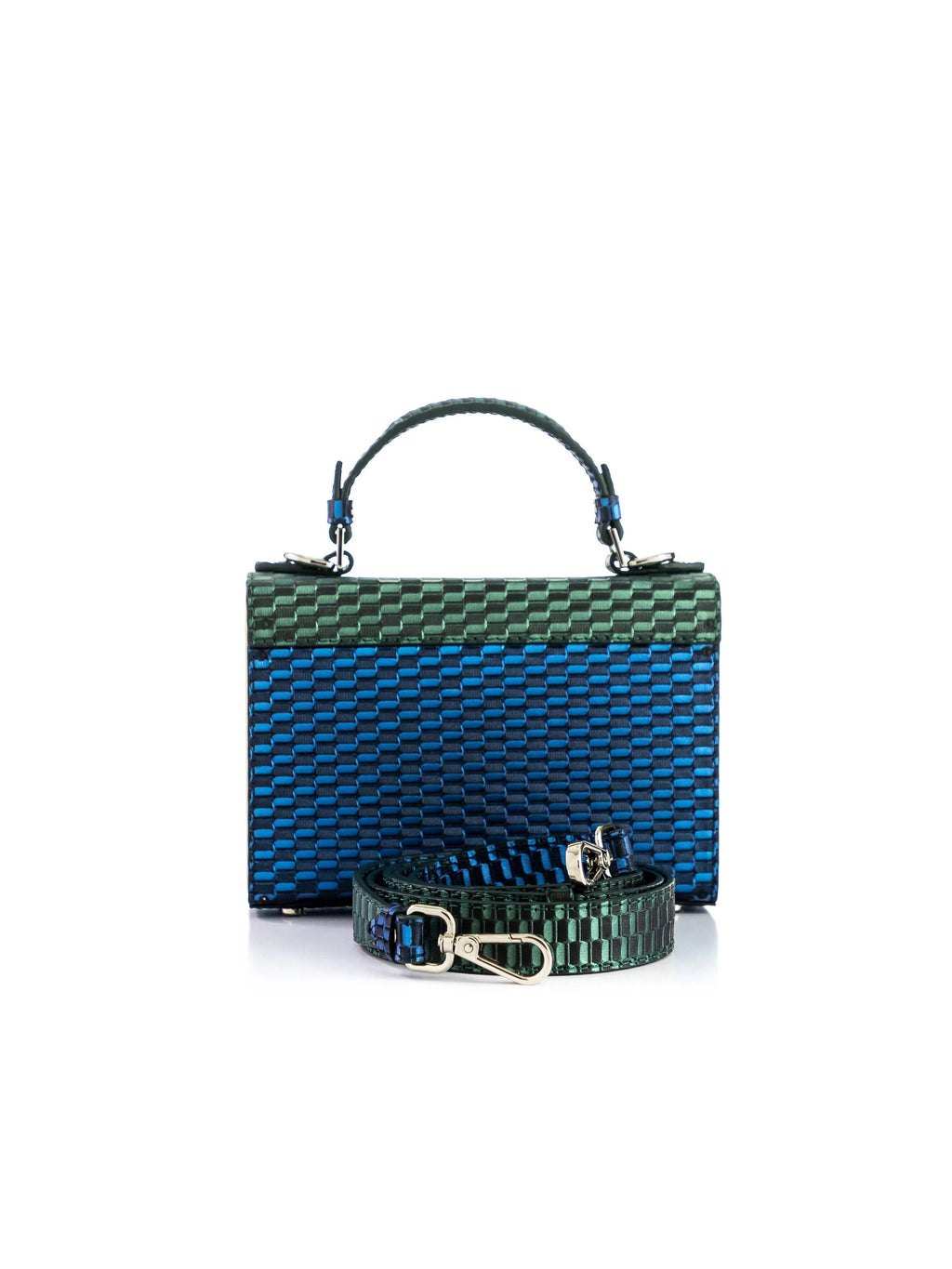 FJORD MINI TRENZADO VERDE/AZUL