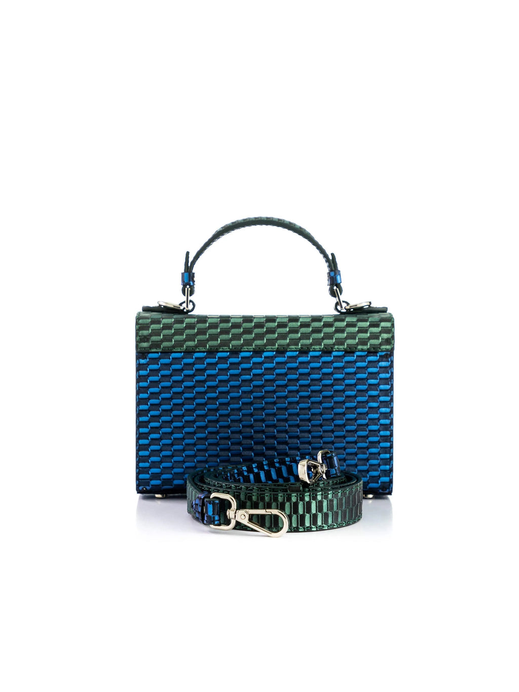 FJORD MINI TRENZADO VERDE/AZUL