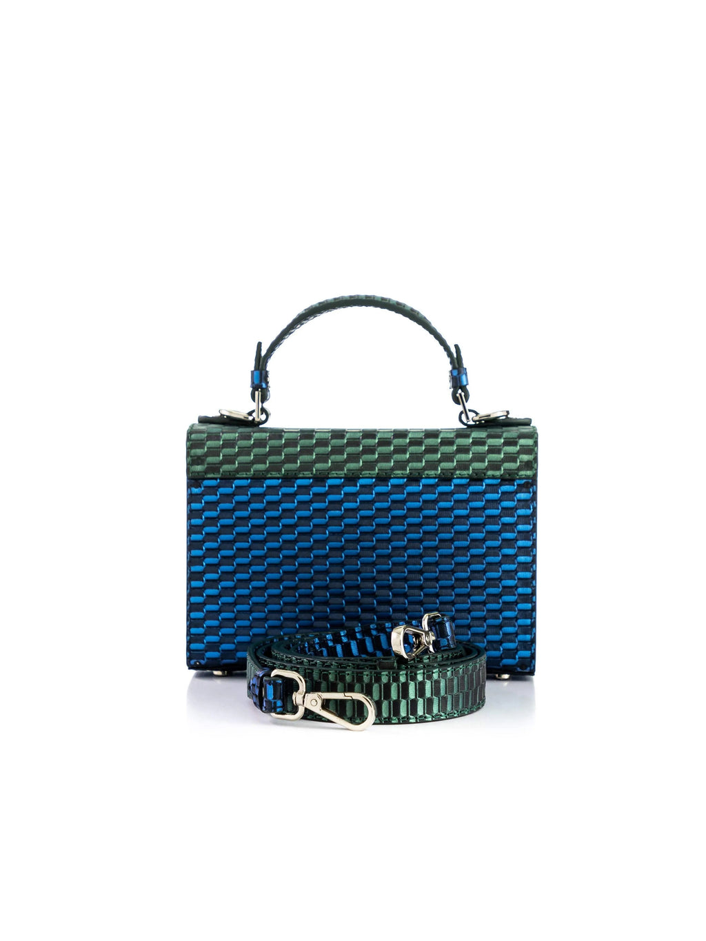 FJORD MINI TRENZADO VERDE/AZUL