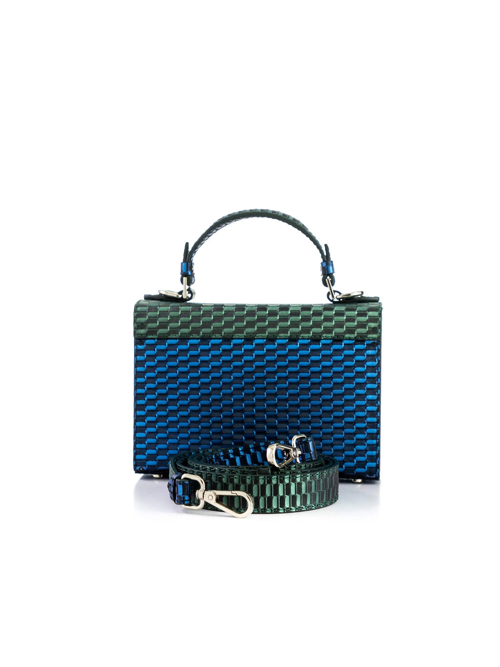 FJORD MINI TRENZADO VERDE/AZUL