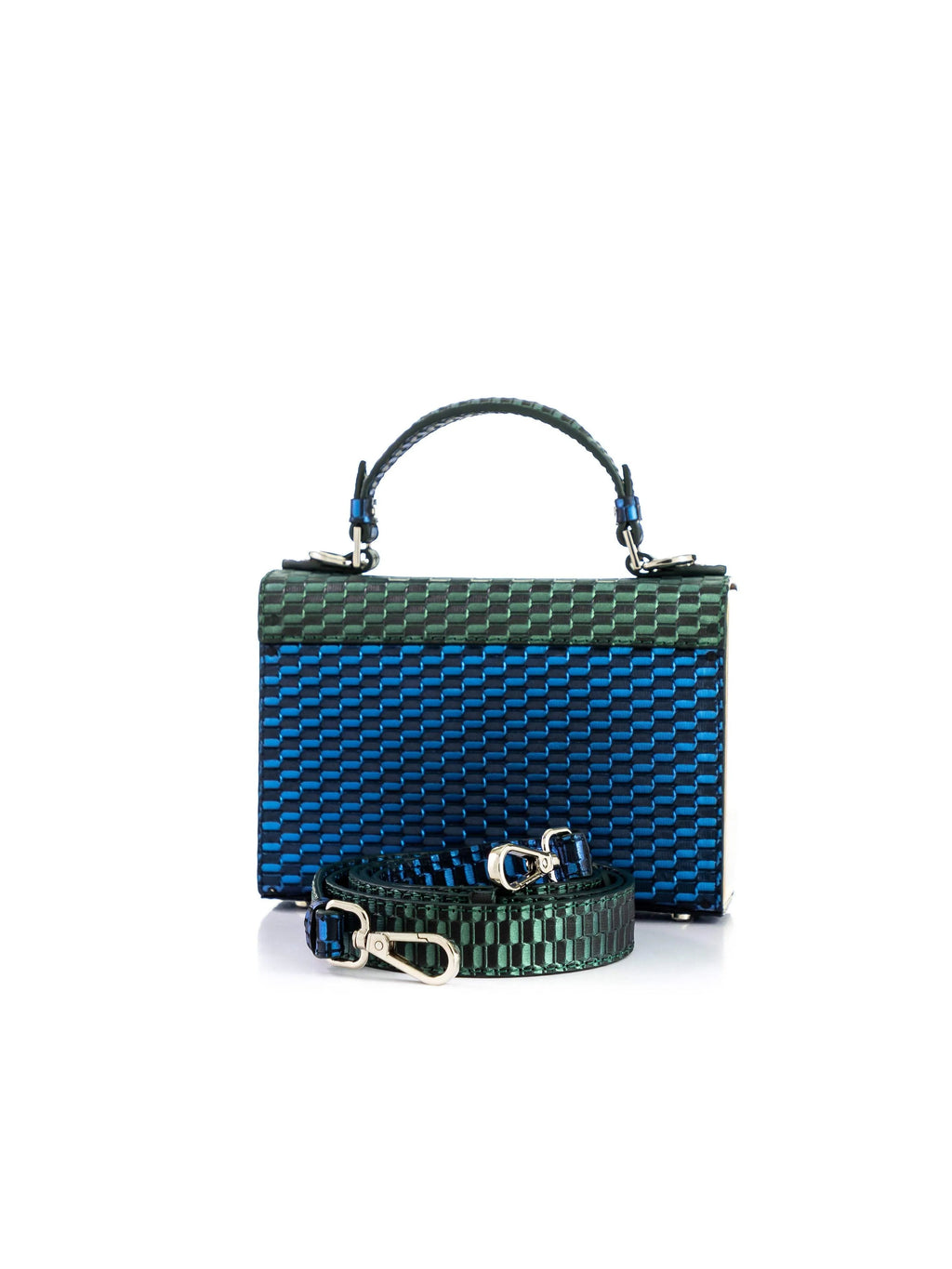 FJORD MINI TRENZADO VERDE/AZUL
